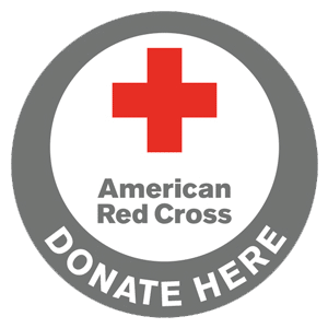 red cross donate here logo