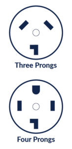 three prong vs four prong